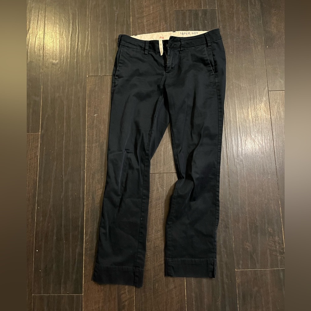 Anthropologie paper boy pants in navy